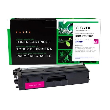 Clover Imaging Group Imaging Remanufactured Extra High Yield Magenta Toner Cartridge 201084P
